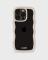 holdit holdit iPhone 16 Pro Skal Wavy Light Beige/Transparent