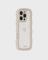 holdit holdit iPhone 16 Pro Skal Wavy Light Beige/Transparent