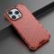  iPhone 15 Pro Skal Shockproof Honeycomb Röd