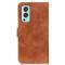 KHAZNEH OnePlus Nord 2 5G - KHAZNEH Retro Läder Fodral - Brun