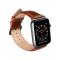 Buffalo Buffalo Apple Watch 42/41/40/38 mm Armband Äkta Läder Brun