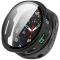  Samsung Galaxy Watch 8 44 mm Skal Med Skärmskydd Svart