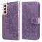  Samsung Galaxy S22 Fodral Mandala Blomma Lila