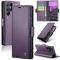 CASEME CASEME Galaxy S25 Ultra Fodral RFID Slim Läder Lila