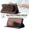 LC.IMEEKE LC.IMEEKE Google Pixel 11/11 Pro Fodral Läder Brun