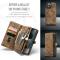 CASEME CASEME iPhone 13 Pro Max Fodral/Skal Magnet 2in1 Multifunktionell Brun