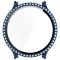 Galaxy Watch 7 40 mm Skal Med Skärmskydd Strass Mörk Blå