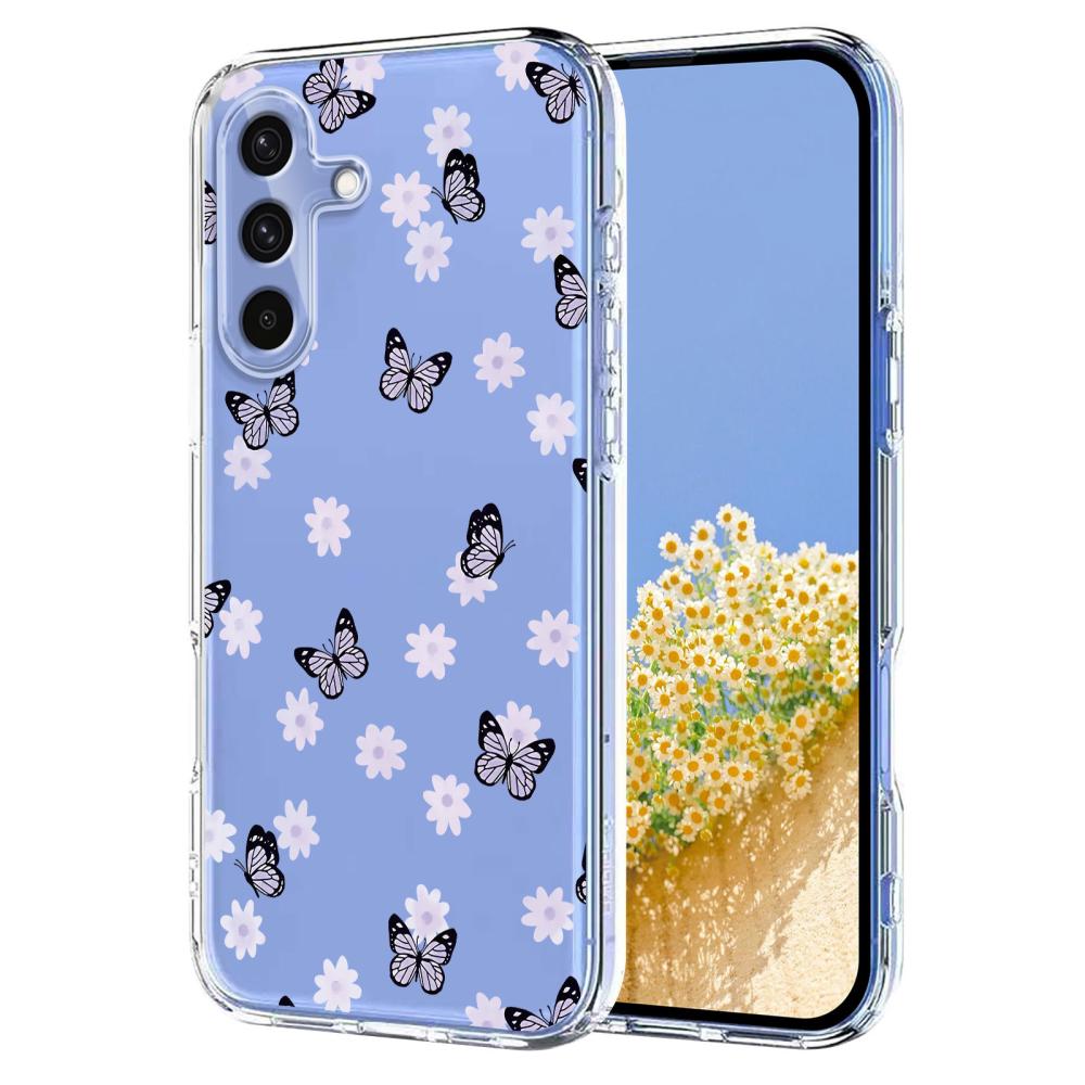  Samsung Galaxy A27 5G TPU Fjärilar/Blommor