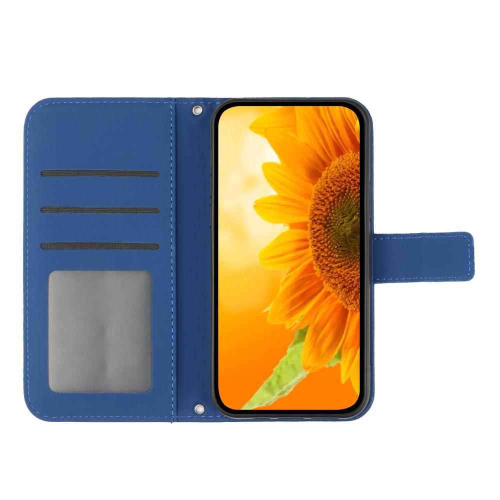  Xiaomi 17T Pro Fodral Läder Solros Blå