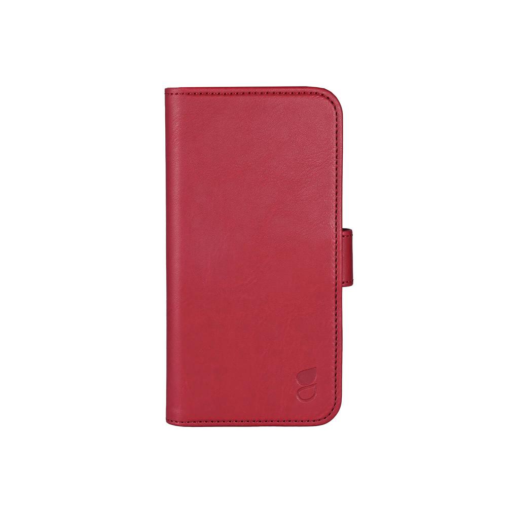 Gear Gear iPhone 16 Pro Fodral MagSeries Läder Deep Red