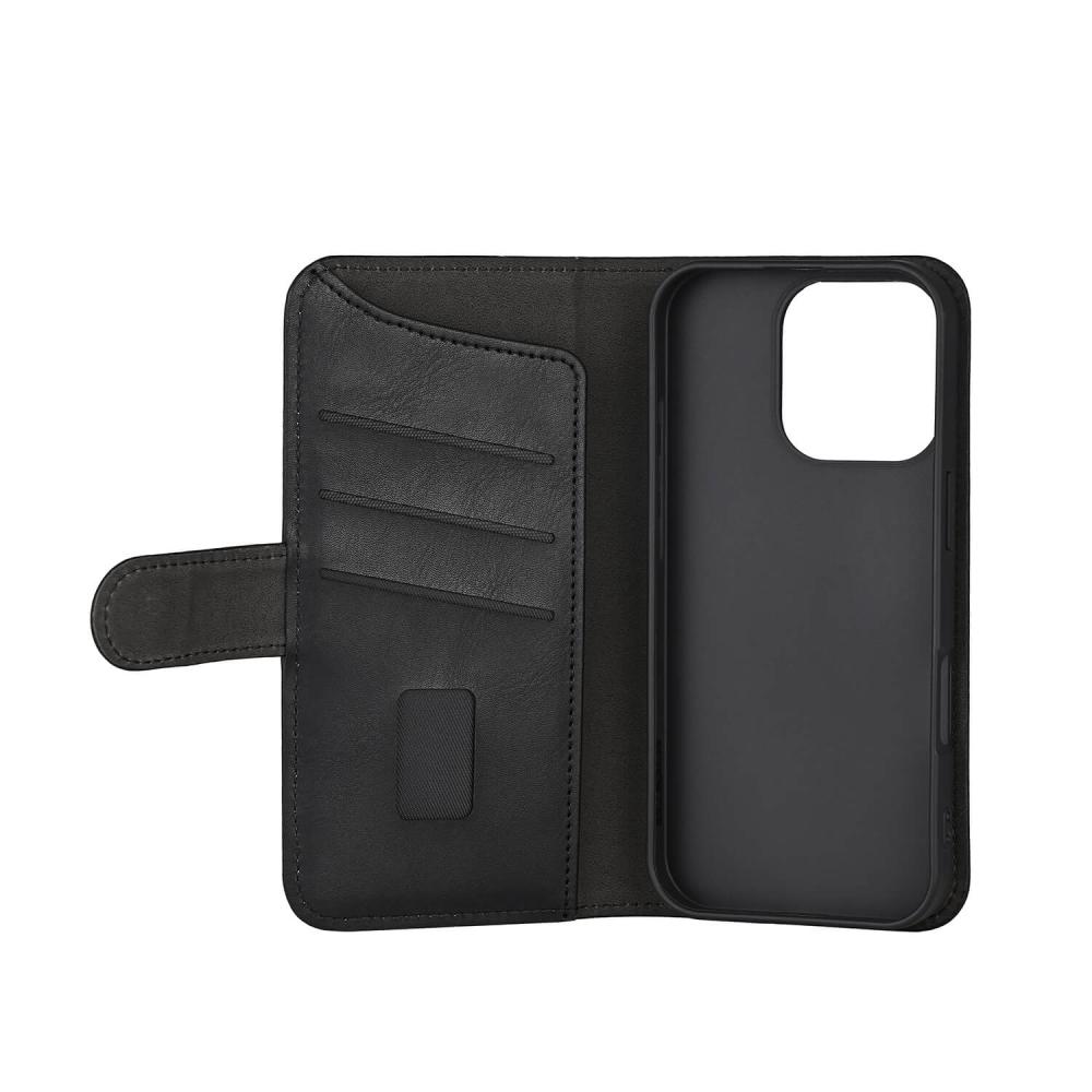 Gear Gear iPhone 16 Pro Fodral MagSeries Läder Svart
