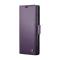 CASEME CASEME Galaxy S25 Ultra Fodral RFID Slim Läder Lila