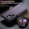 CASEME CASEME Galaxy S25 Ultra Fodral RFID Slim Läder Lila