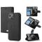  iPhone 14 2in1 Litchi Magnet Fodral / Skal Svart
