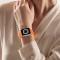 ColorPop Apple Watch 42/44/45/46/49 mm Armband Ocean Wave Orange