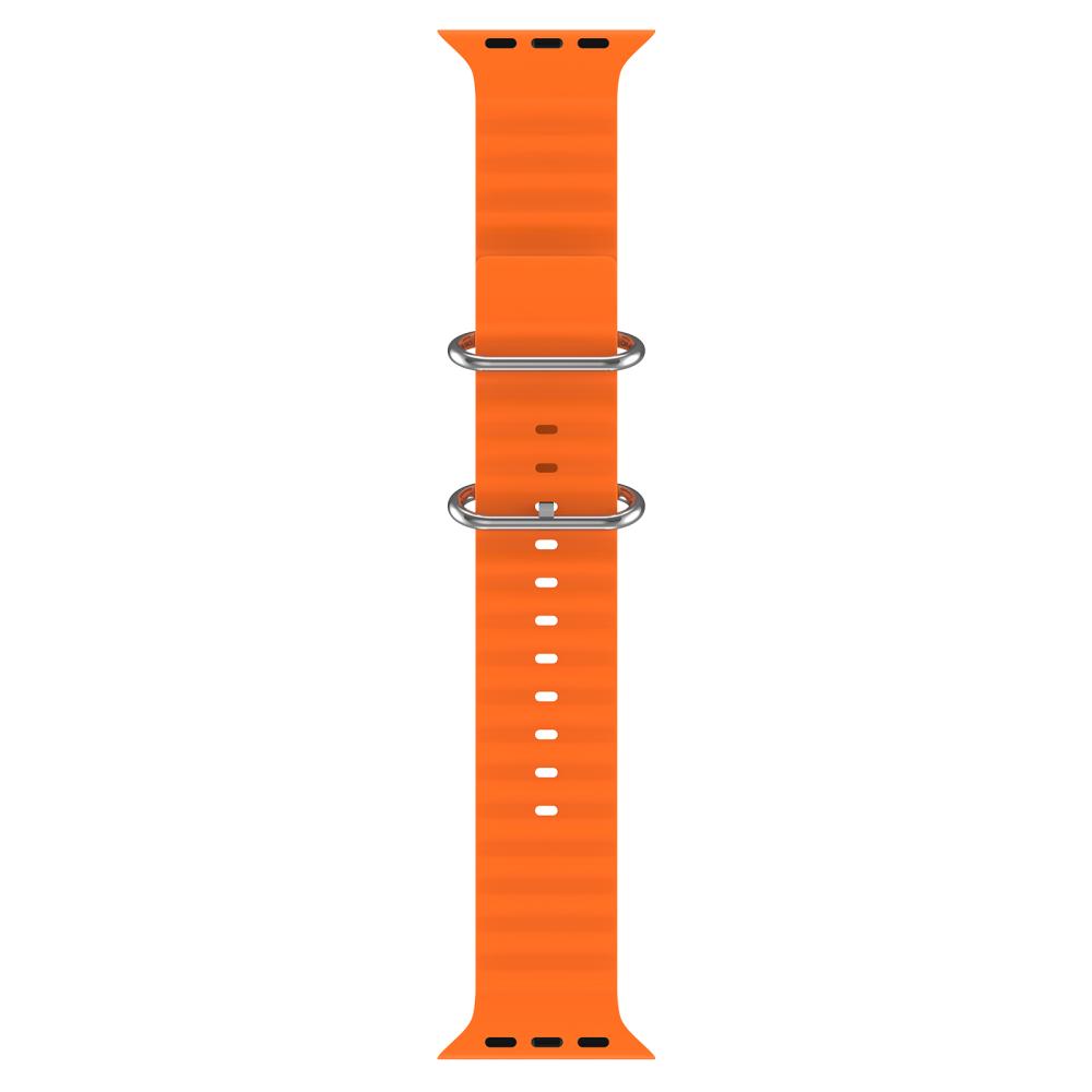 ColorPop Apple Watch 42/44/45/46/49 mm Armband Ocean Wave Orange