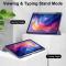  Xiaomi Redmi Pad 2 Fodral Tri-Fold Hybrid Lila