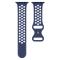 ColorPop Sportarmband Dual-Color Apple Watch 42/44/45/46/49 mm (S/M) Blå/Vit