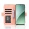  Xiaomi 15 Fodral Med Avtagbart Kortfodral Rosa