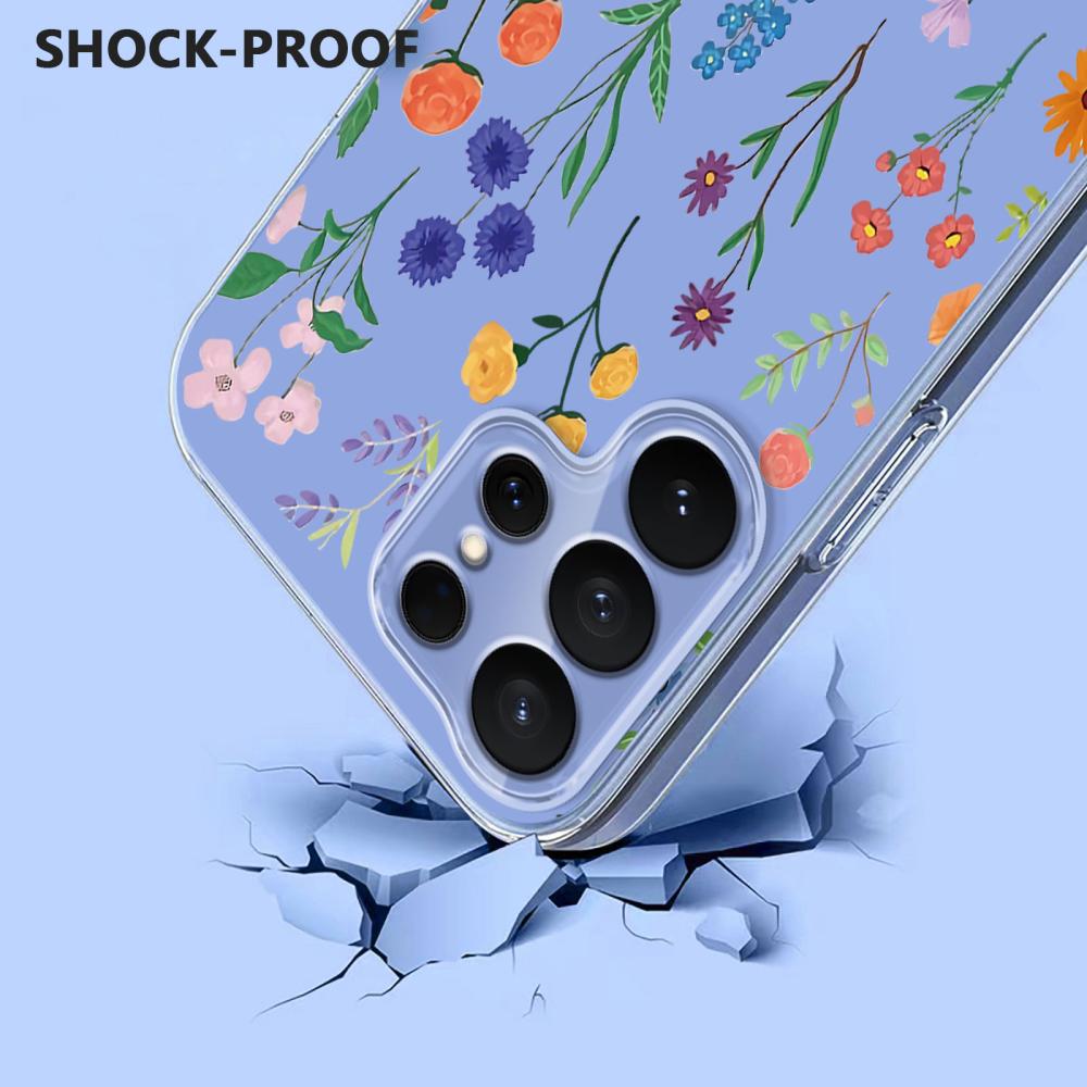  Samsung Galaxy S26 Ultra Skal Med Tryck Blommor