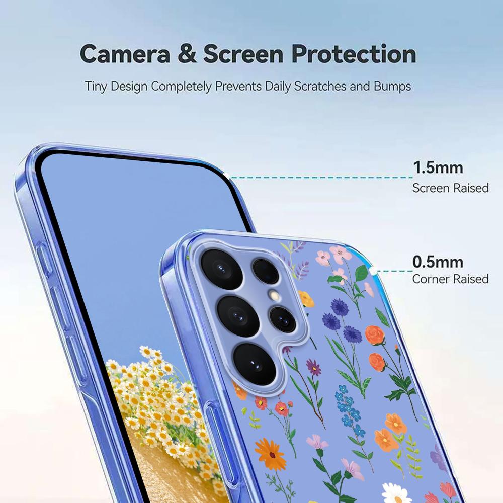  Samsung Galaxy S26 Ultra Skal Med Tryck Blommor