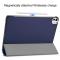  iPad Pro 11 2025/2024 Fodral Tri-Fold Mörk Blå