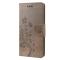  Motorola Moto G52/G82 Fodral Blommigt Tryck Grå