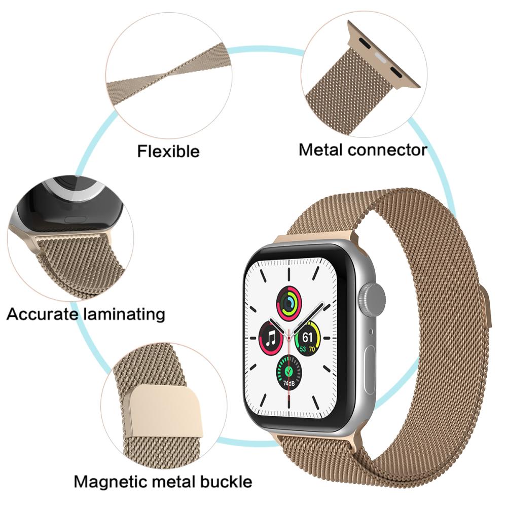 ColorPop ColorPop Milanese Loop Metall Armband Apple Watch 38/40/41/42 mm