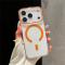 iPhone 17 Pro Max Skal MagSafe Transparent / Orange