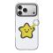 DUX DUCIS DUX DUCIS iPhone 18 Pro/17 Pro Skal PU-Läder Stjärna Vit