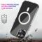  iPhone 15 Plus Skal MagSafe Hybrid Transparent