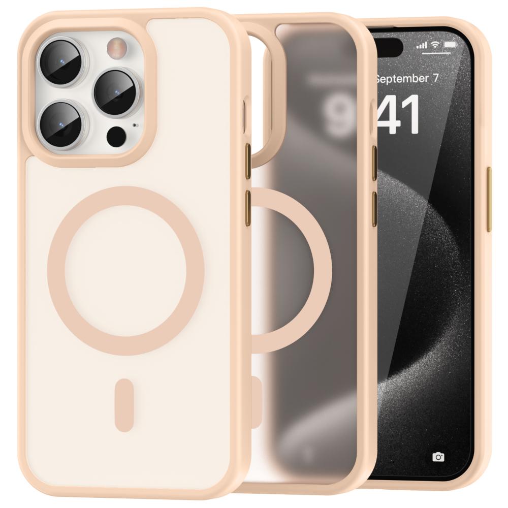 ColorPop ColorPop iPhone 15 Pro Skal CH MagSafe Matt Rosa