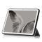  Google Pixel Tablet Fodral Tri-Fold Läder Grå