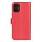  Motorola Moto G55 5G Fodral Litchi Läder Röd