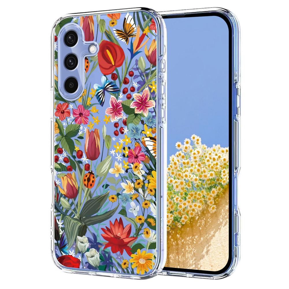  Samsung Galaxy A27 5G Skal TPU Blommor