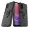  Samsung Galaxy A03s Skal Hybrid Ring Svart