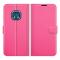  Nokia XR20 Fodral Litchi Läder Rosa
