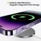 BASEUS BASEUS iPhone 15 Skal MagSafe Lucent Series Transparent