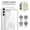  Samsung Galaxy S25 Skal MagSafe Transparent