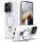  Motorola Moto G86 Skal MagSafe Kickstand Hybrid Vit