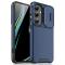  Samsung Galaxy A57 5G Skal Hybrid Armor CamCover Blå