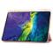  iPad Pro 13 2025/2024 Tri-Fold Fodral Med Penhållare Ljus Rosa