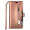  Samsung Galaxy S22 Plus Fodral Multifunktionell Läder Roséguld