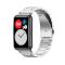  Lyxigt Metallarmband För Huawei Watch Fit - Silver