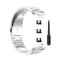  Lyxigt Metallarmband För Huawei Watch Fit - Silver