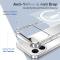  iPhone 18 Pro / 17 Pro Skal MagSafe Shookproof Transparent