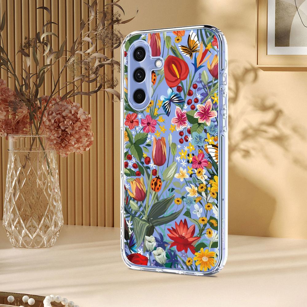  Samsung Galaxy A27 5G Skal TPU Blommor