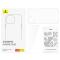 BASEUS BASEUS iPhone 15 Skal MagSafe Lucent Series Transparent