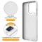  Motorola Moto G86 Skal MagSafe Kickstand Hybrid Vit