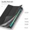 DUX DUCIS DUX DUCIS Galaxy Tab A11 / A9 Fodral DOMO Tri-Fold Svart
